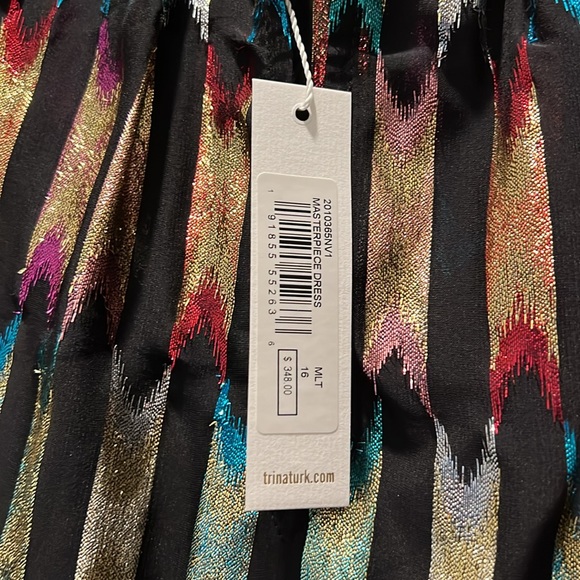 Trina Turk masterpiece dress size 16 NEW WITH TAGS - Picture 5 of 6